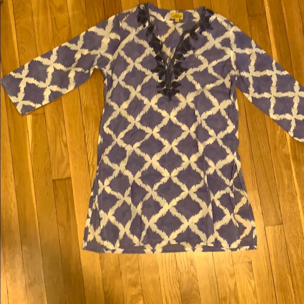 Roller Rabbit Block Printed Tunic - image 1